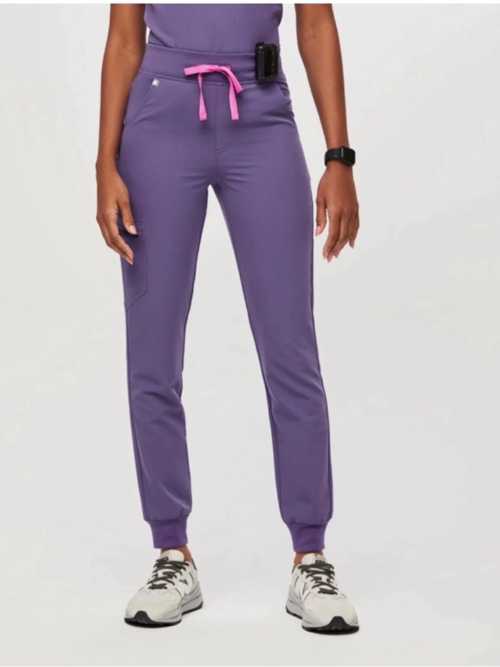 Figs Amethyst High Waisted Zamora jogger scrub pants medium
